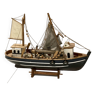 Chalutier - Navire de pêche - Maquette bateau - vintage