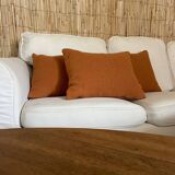 Wool blanket cushions