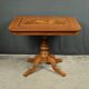 Table de salon en merisier et noyer, style Restauration – fin XIXe
