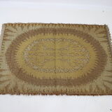 1970s Small Danish Abstract Wool Rug