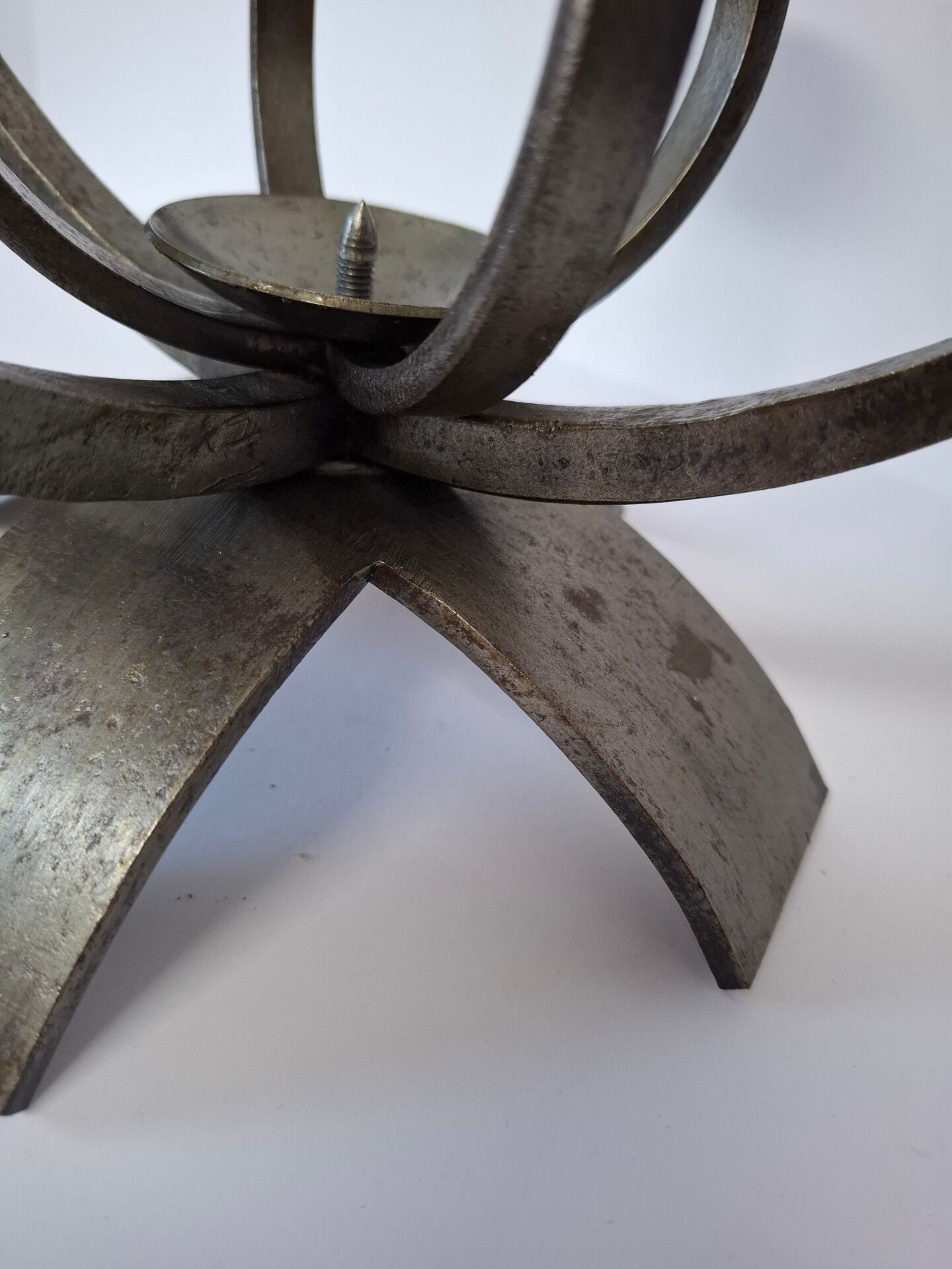 Vintage brutalist chandelier