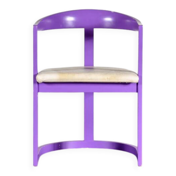 Italian chair in lacquered wood