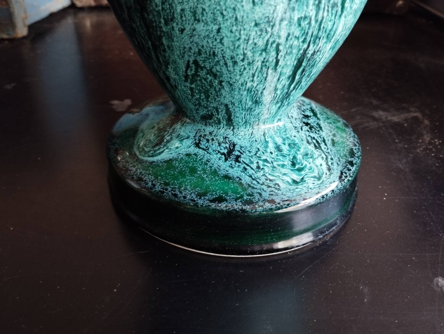Vallauris ceramic vase signed Marius Giuge