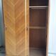 Vintage wardrobe with 2 sliding doors