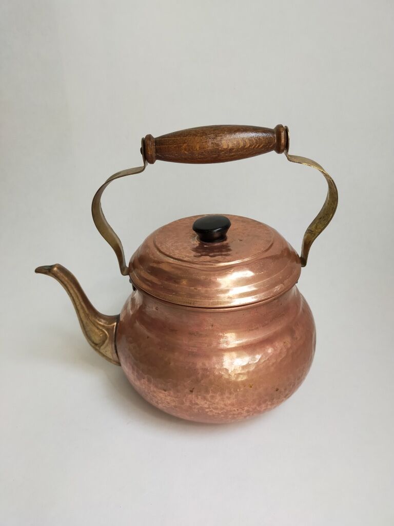 Copper teapot