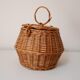 Basket box with lid or pocket tray