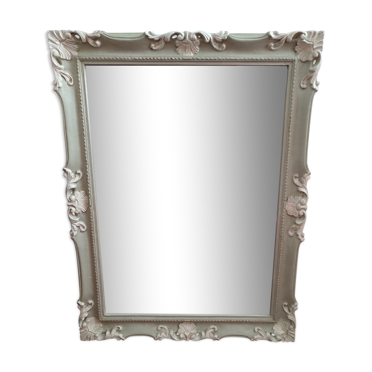 Bevelled baroque mirror 61x84cm