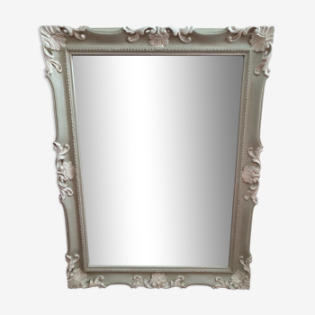 Bevelled baroque mirror 61x84cm