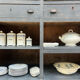 Patinated workshop furniture