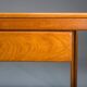 Bureau en teck moderne du milieu du siècle, années 1970