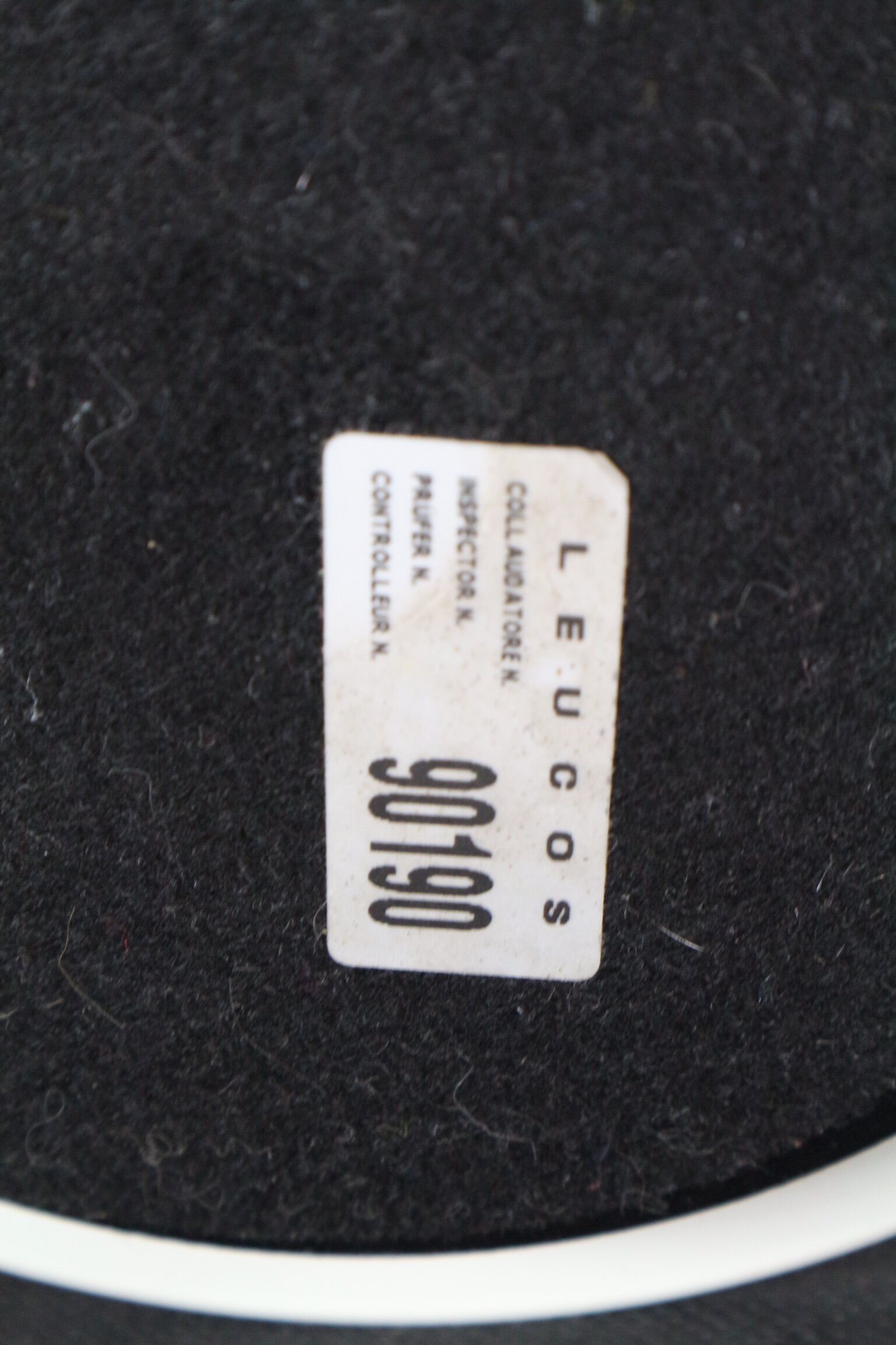 Vintage table lamp/ white bedside table, Leucos