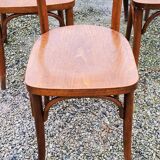 Set of 12 old Thonet bistro chairs