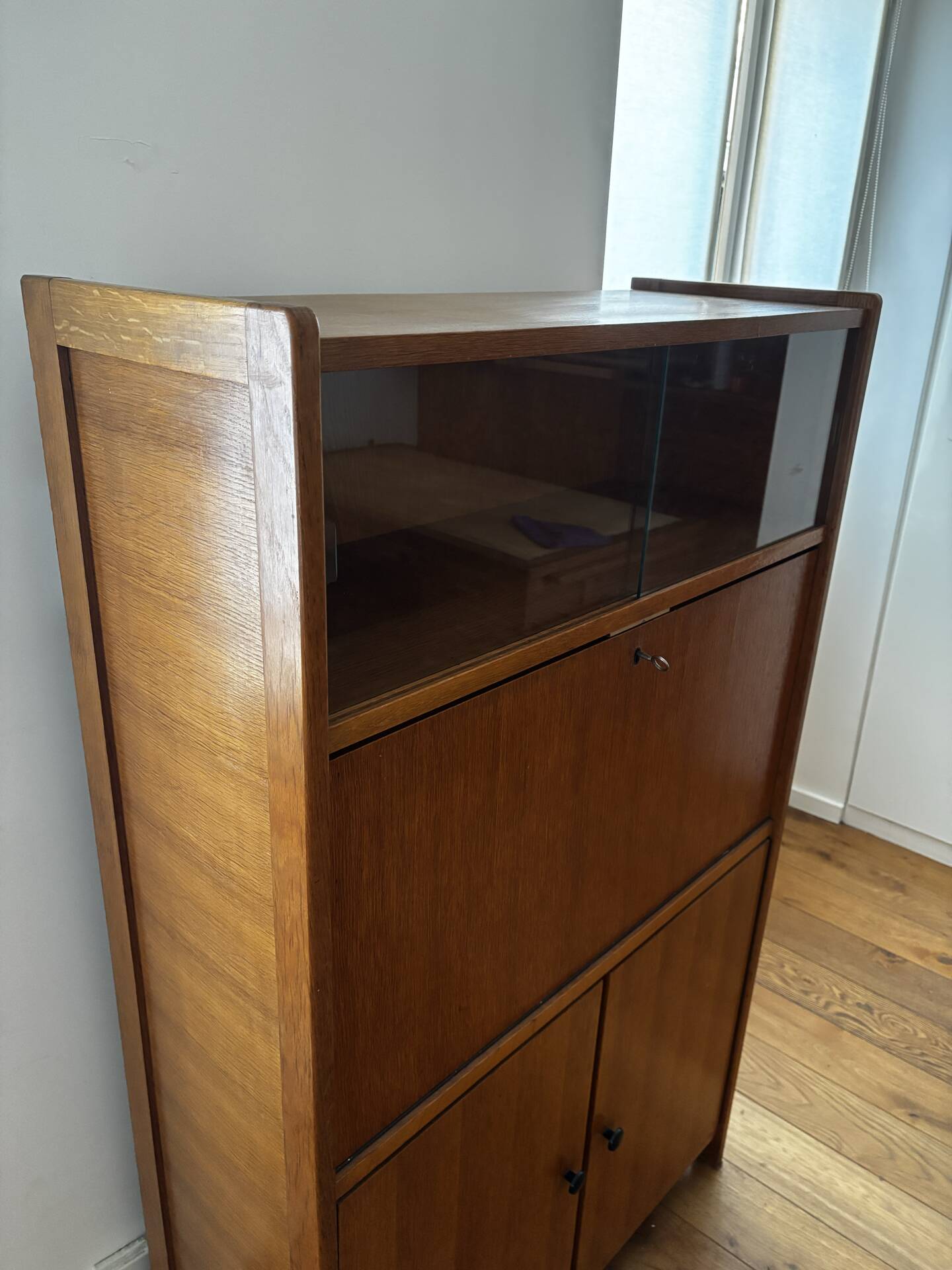 Desk / Secretary in wood from the 60s-70s