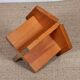 Vintage solid pine stool attributed to René Martin, 1960.