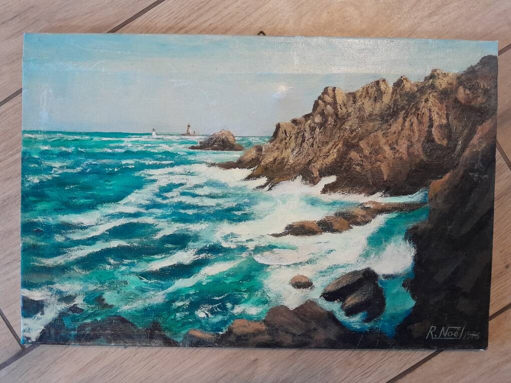 Rocky Scene Painting