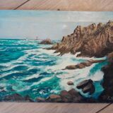 Rocky Scene Painting