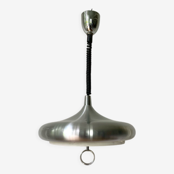 Italian suspension chandelier 1970 rolly goes up and down