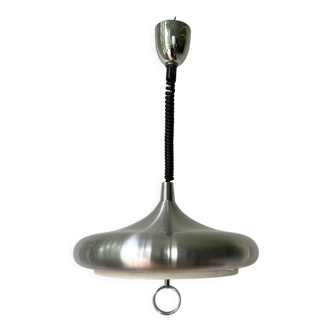 Italian suspension chandelier 1970 rolly goes up and down