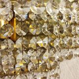 Appliques murales en cristal France années 1970