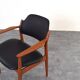 Mid-Century Danish Teak Chairs Model 62a by Arne Vodder for Sibast, 1960s.