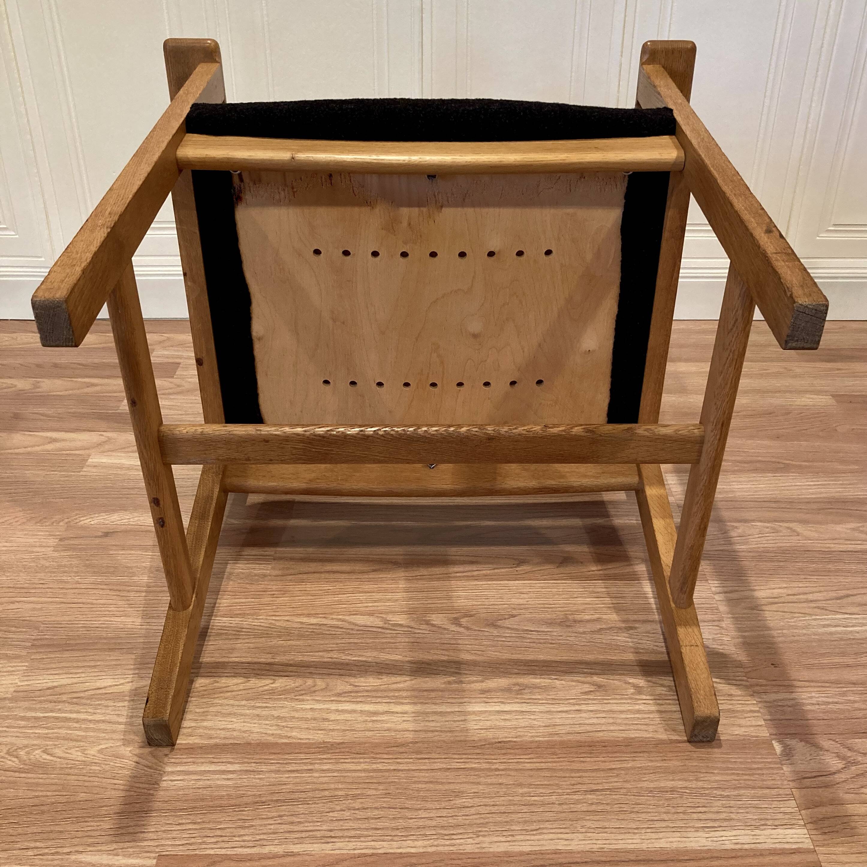 Hans Wegner armchair "Scandinavian design" 1960.