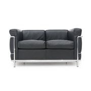Canapé 2 places LC2 par Le Corbusier pour Cassina, années 1970