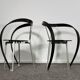Paire de chaises Andrea Branzi 'Revers' par Cassina Italie 1990