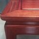 Paire de tables basses chinoises en bois exotique