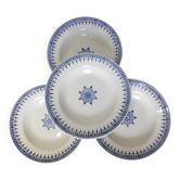 4 assiettes creuses de St Amand modèle Primax 211240