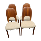 Four vintage Danish design dinning chairs by Holstebro møbelfabrik a/s