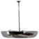 Functionalist Chrome Pendant UFO by Josef Hurka for Napako, 1930s
