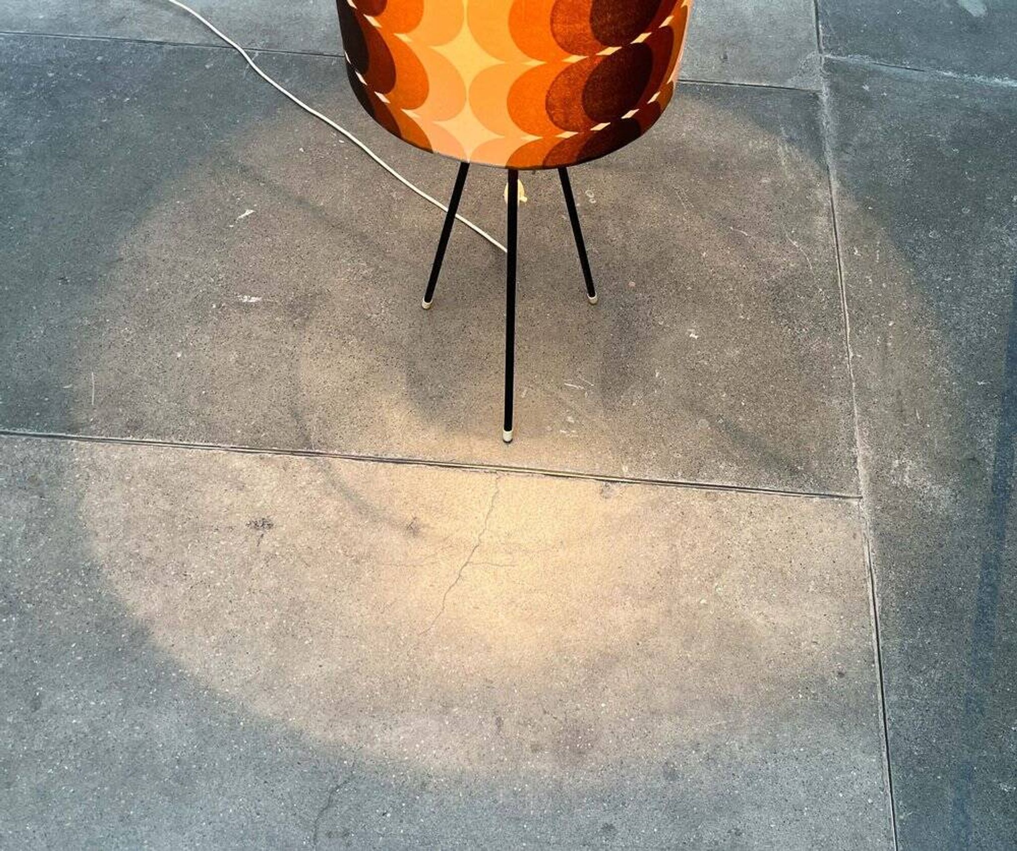 Mid-Century Modern Tripod Floor Lamp, 1960s