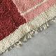 Traditional handmade pure wool Berber rug 2/3 m