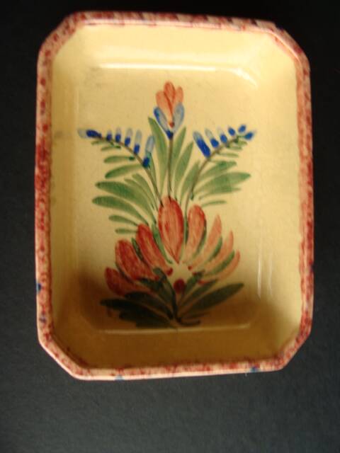 Rectangular HB Quimper trays