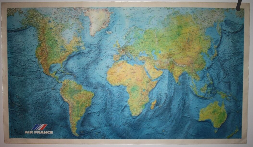 Air France Morel Map