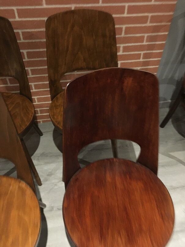 Set of 4 baumann chairs "Mondor"