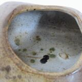 Ceramic pocket emptier, signed