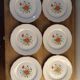 Assiettes plates Digoin Sarreguemines