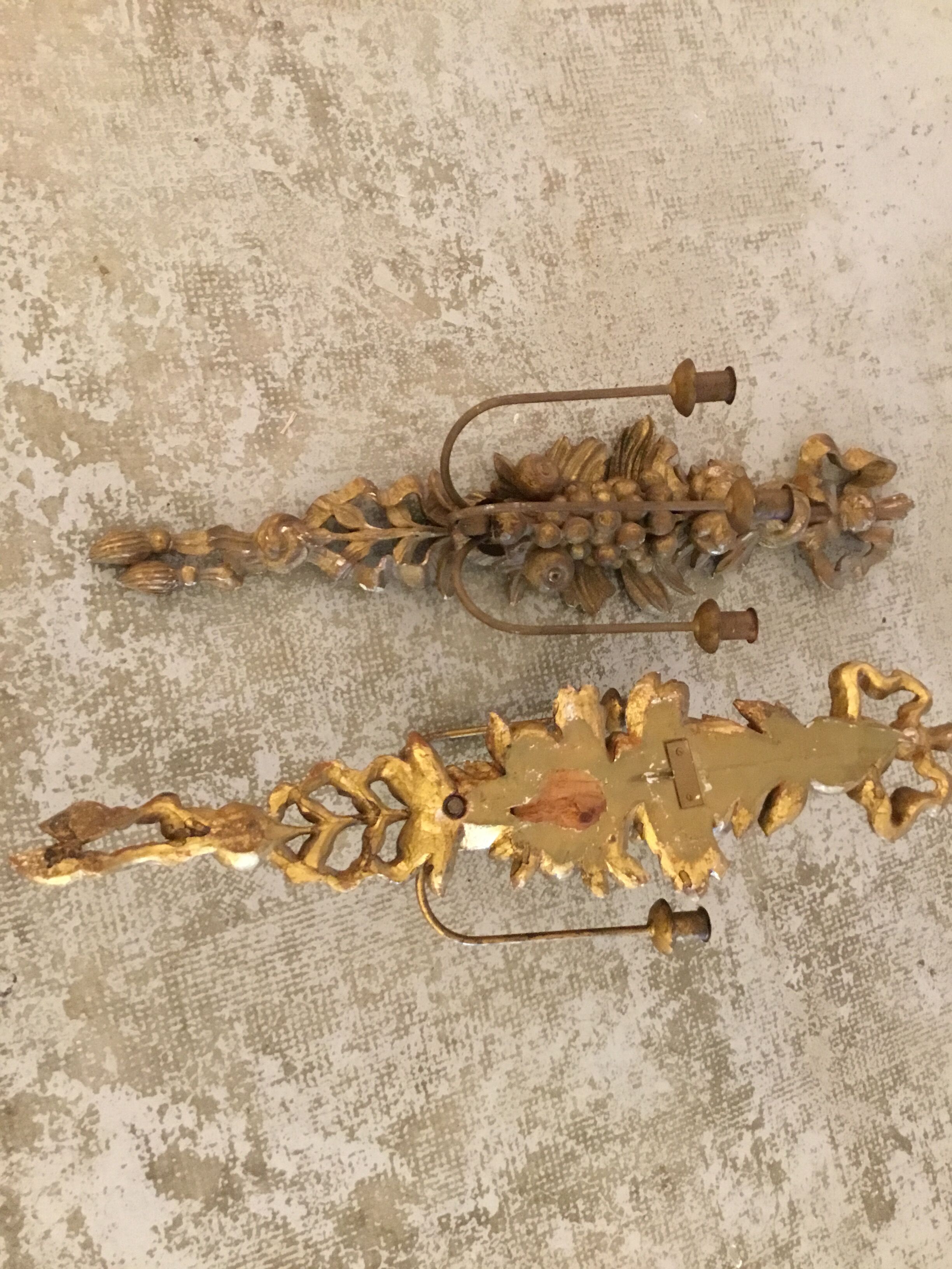 Pair of sconces