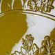 Large oval dish Bordallo Pinheiro yellow earthenware, Portugal 1970-1980