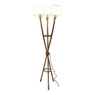 3-light floor lamp