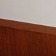 Scandinavian teak headboard, 1960