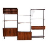 Scandinavian vintage modular teak bookcase