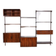 Scandinavian vintage modular teak bookcase