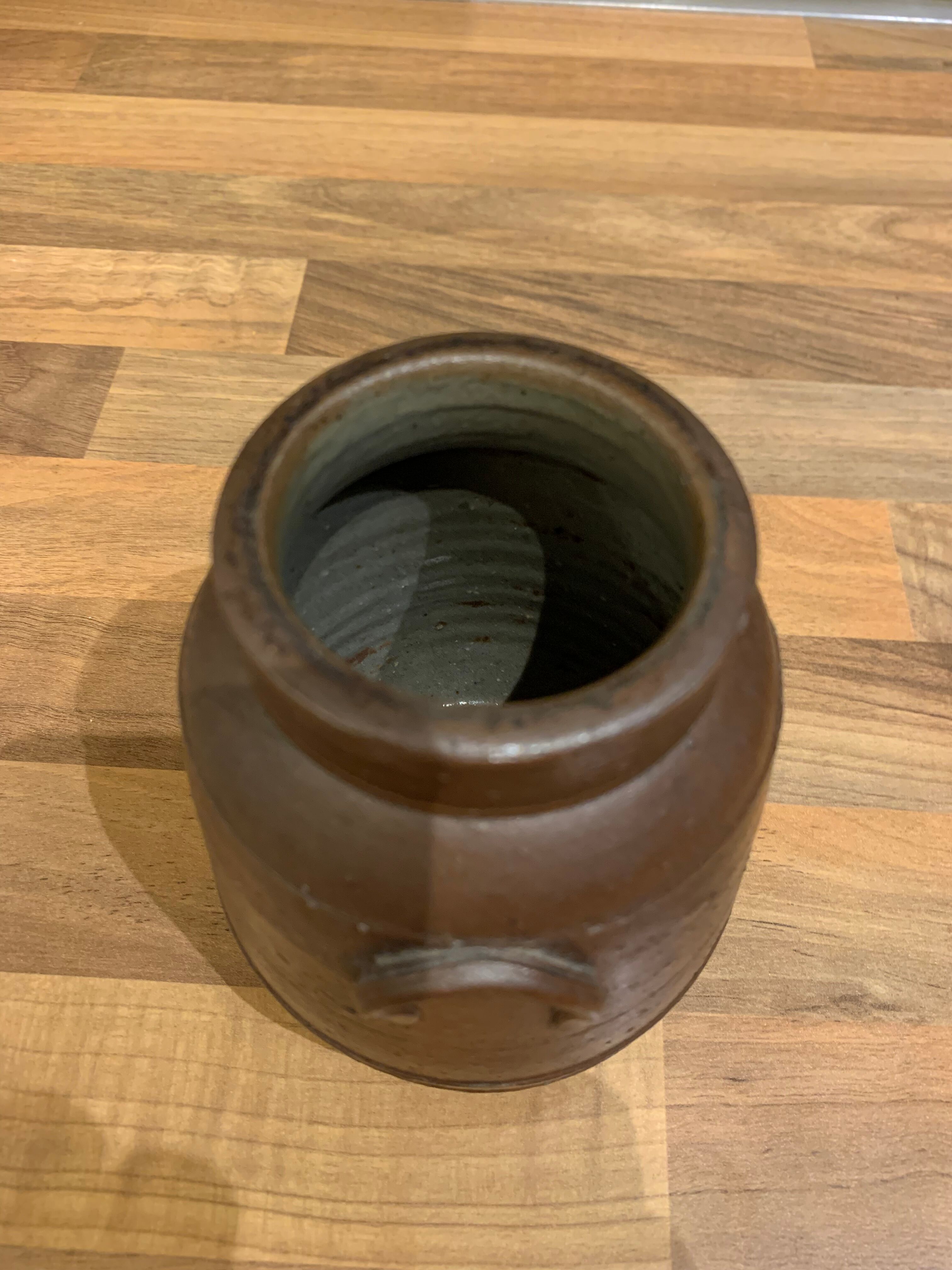 Old sandstone pot