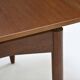 Vintage Scandinavian extendable teak table, 1960s