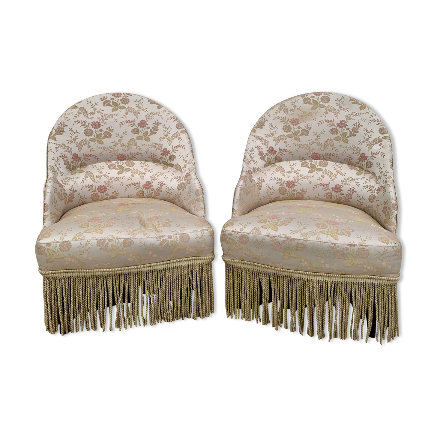 Pair of vintage toad chairs