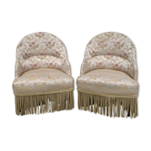 Pair of vintage toad chairs