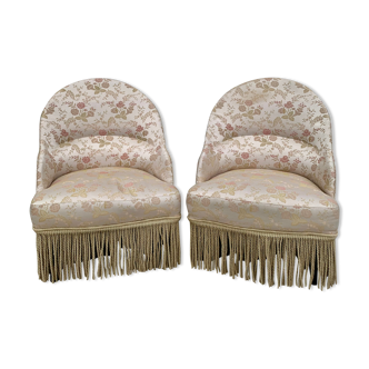 Pair of vintage toad chairs