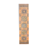 Long hallway turkish runner rug 341x81cm